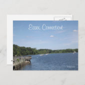 Carte Postale Essex, Connecticut (Devant / Derrière)