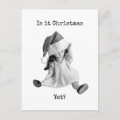 Carte Postale Est-ce encore Noël ? (Devant)