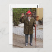 Carte Postale Est-ce que ce pourrait être Oncle Ho ? (Devant / Derrière)