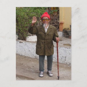 Carte Postale Est-ce que ce pourrait être Oncle Ho ?