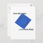 Carte Postale Est-ce que cela compte (Devant / Derrière)