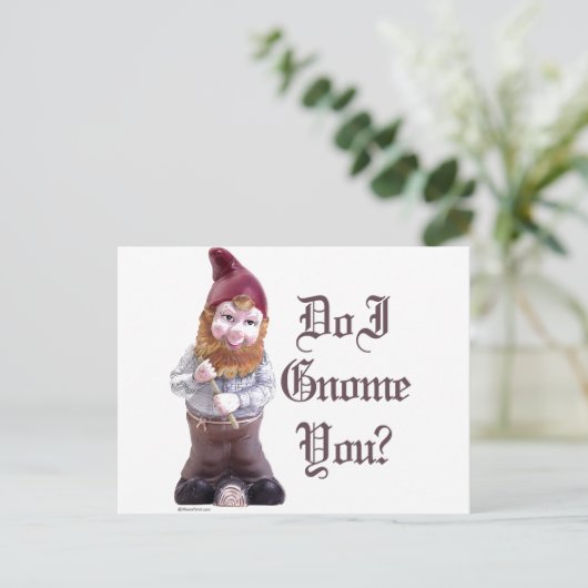 Carte Postale Est-ce que je vous demande (Debout devant)