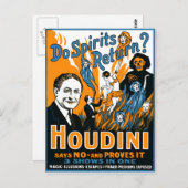 Carte Postale Est-ce que les esprits reviennent ? (Devant / Derrière)