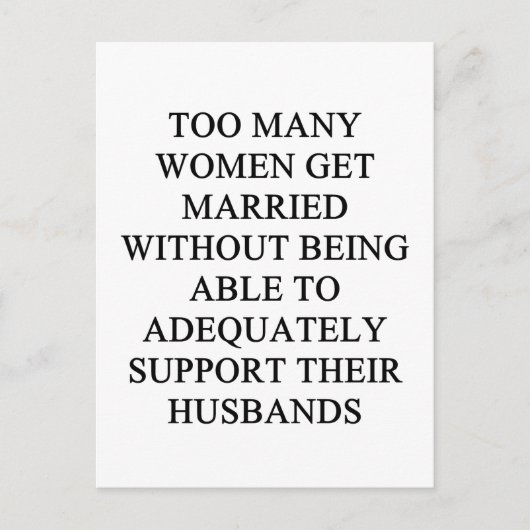 Carte Postale est drôle idée de divorce pour vous (Devant)