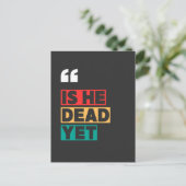 Carte Postale est-il encore mort ? (Debout devant)