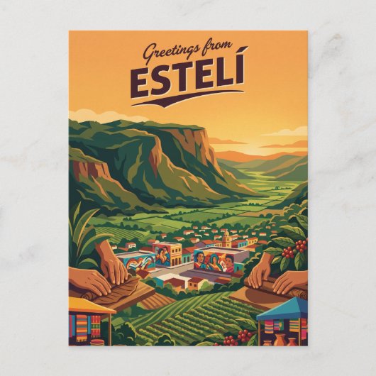Carte Postale Estelí Nicaragua (Devant)