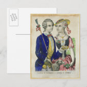 Carte Postale Estelle et Nemorin (Devant / Derrière)