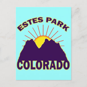 CARTE POSTALE ESTES PARK COLORADO