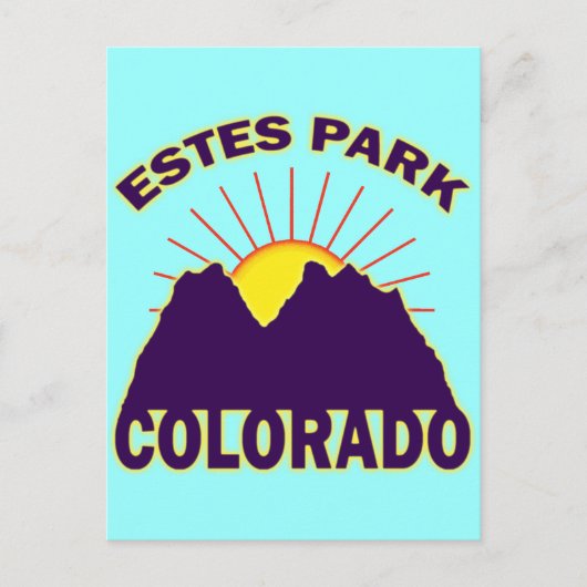 CARTE POSTALE ESTES PARK COLORADO (Devant)