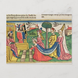 Carte Postale Esther 2 15-18, Esther est choisie pour être reine