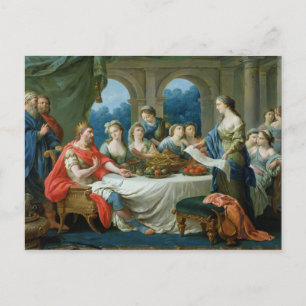 Carte Postale Esther et Ahasuerus, c.1775-80