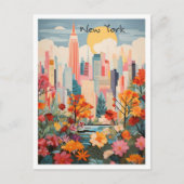 Carte Postale esthétique de voyage à New York (Devant)