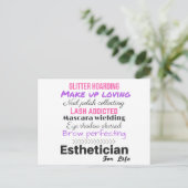 Carte Postale Esthétique pour la vie (Debout devant)