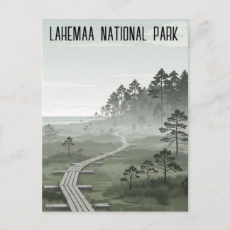 Carte Postale Estonia Lahemaa National Park Travel