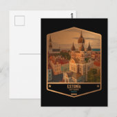 Carte Postale Estonie (Devant / Derrière)