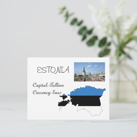 Carte Postale Estonie (Debout devant)