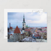 Carte Postale Estonie Skyline (Devant / Derrière)