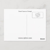 Carte Postale Estoril-Cascais au Portugal (Dos)