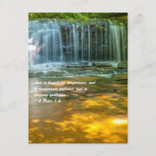 Carte Postale Et à la tempérance du savoir; et à la tempérance