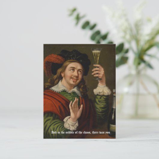 Carte Postale Et au milieu du chaos, vous étiez (Debout devant)