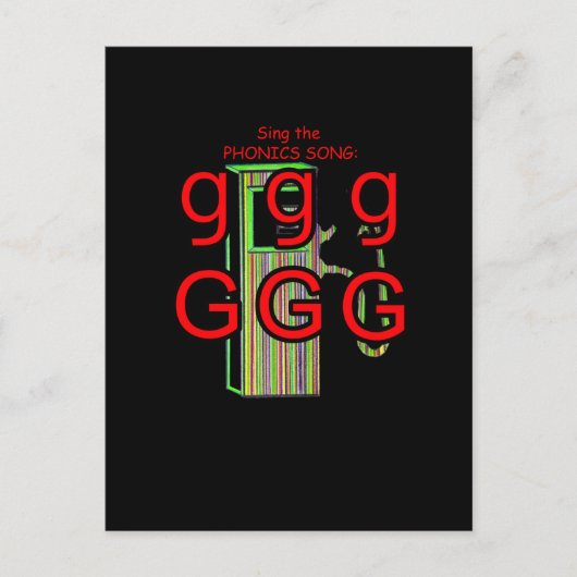 Carte postale et carte flashcard (Devant)