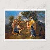 Carte Postale Et dans Arcadia ego, Poussin (Devant)
