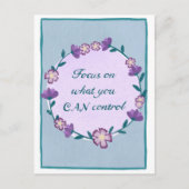 Carte postale et feuille de calcul en un ! (Devant)