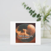 Carte Postale "Et mon choix ?" (Debout devant)