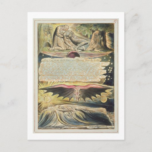 Carte Postale 'Et One Stood Forth...', assiette 37 de 'Jérusalem (Devant)
