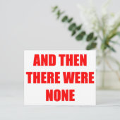 Carte Postale Et Puis Il N'Y En A Pas (Debout devant)