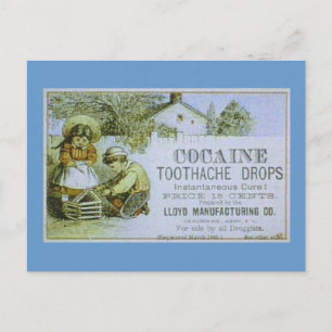 Carte postale et Vintage Coca Tooth