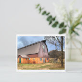 Carte postale, étable Anderson (Debout devant)