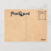 Carte Postale Établissement russe de Fort Ross (Dos)