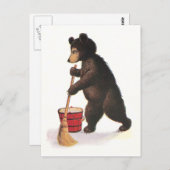 Carte Postale Étage des abattoirs (Devant / Derrière)