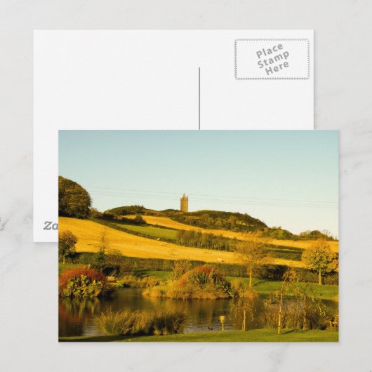 Carte Postale étang (Devant / Derrière)