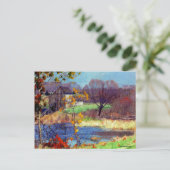 Carte Postale Étang à Old Lyme, Connecticut (Debout devant)