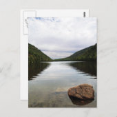 Carte Postale Étang Bubble Parc Acadia (Devant / Derrière)