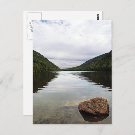 Carte Postale Étang Bubble Parc Acadia (Devant / Derrière)