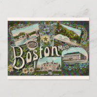 Étang de grenouille vintage de Boston