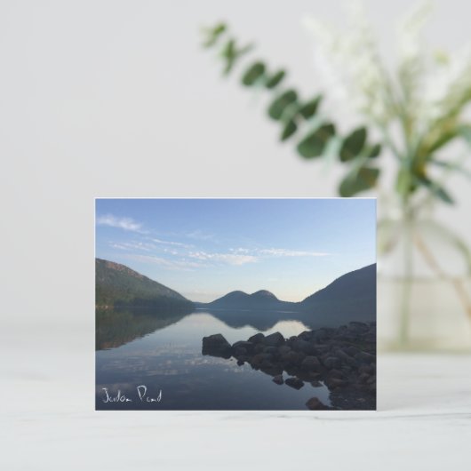 Carte Postale Étang de Jordan (Debout devant)