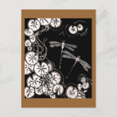 Carte Postale étang de koi (Devant)