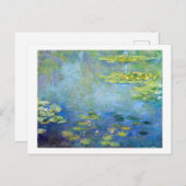 Carte Postale Etang Lily, Monet (Devant / Derrière)