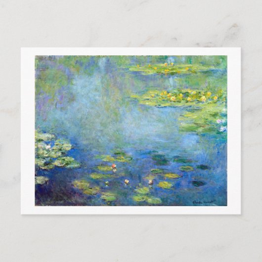 Carte Postale Etang Lily, Monet (Devant)