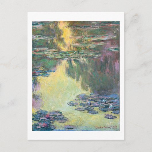 Carte Postale Etang Lily, Monet (Devant)