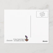 Carte Postale Étang magique caché de Koi (Dos)