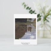 Carte Postale Étang Stiller Dans Le Parc Par Gustav Klimt (Debout devant)