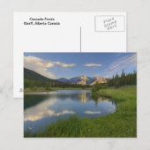 Carte Postale Étangs en cascade (Devant / Derrière)