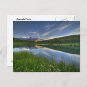 Carte Postale Étangs en cascade (Devant / Derrière)