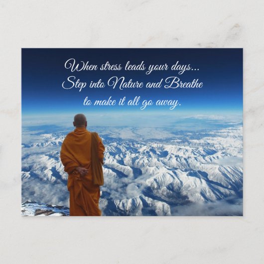 Carte Postale Étape dans la nature (Devant)