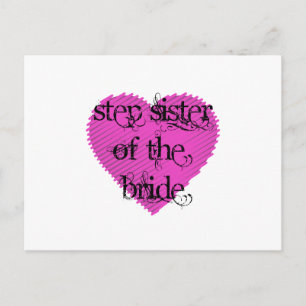 Carte Postale Étape Soeur de la mariée